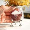 1pc Thunder Cloud Round Holiday Gift Desktop Home Creative Crystal Ball Small Ornaments, Living Room Bedroom Decoration Crafts, Home Decor